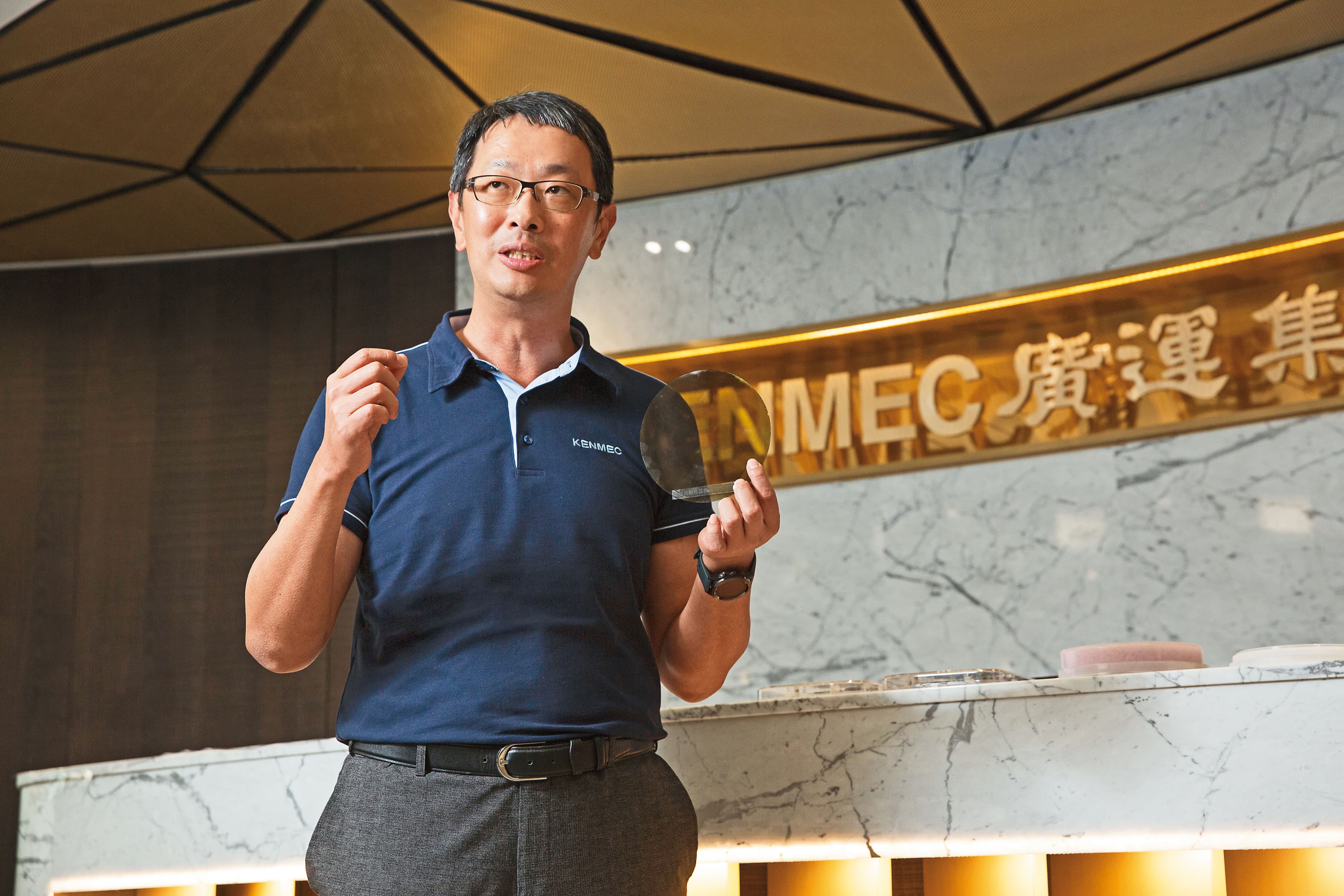盛新材料董事長謝明凱（圖）認為，因為市場過於壟斷及美中貿易壁壘等有利因素，讓盛新剛好站在一個好的發展位置。