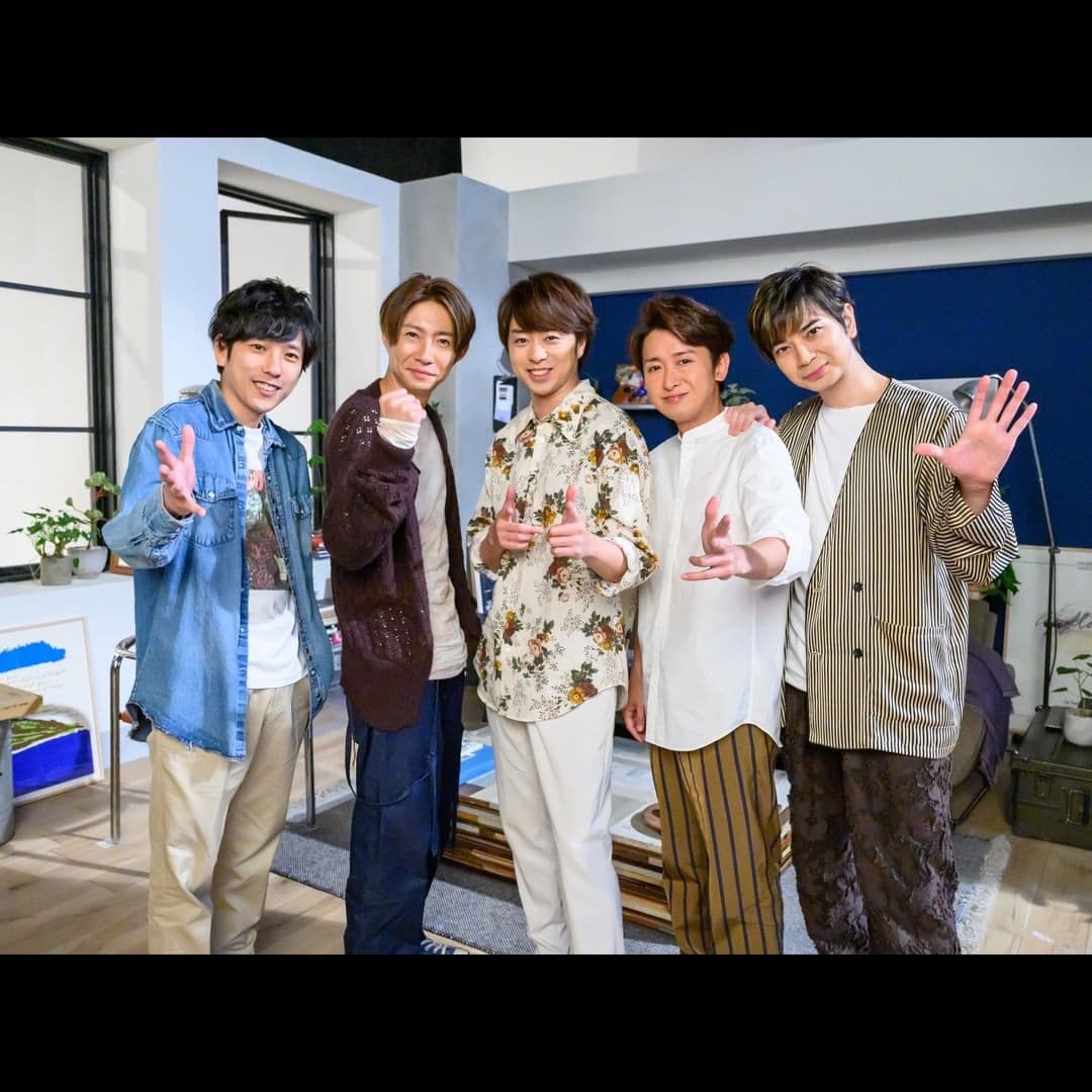 ARASHI是五人組合，今年正式進入休團期。（翻攝自arashi ig）