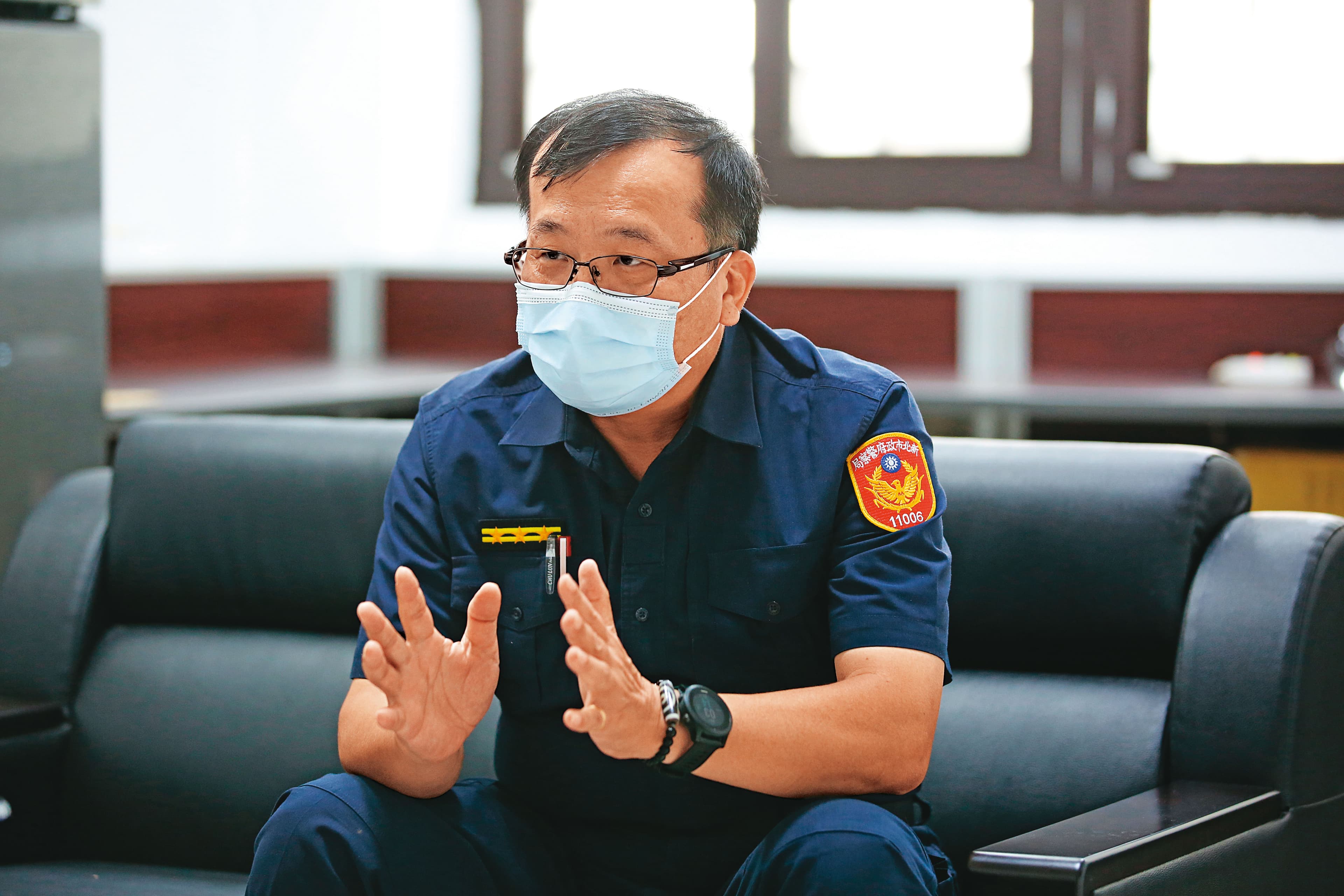 承辦滅門血案的警官邱吉峯，談起此案仍印象深刻。
