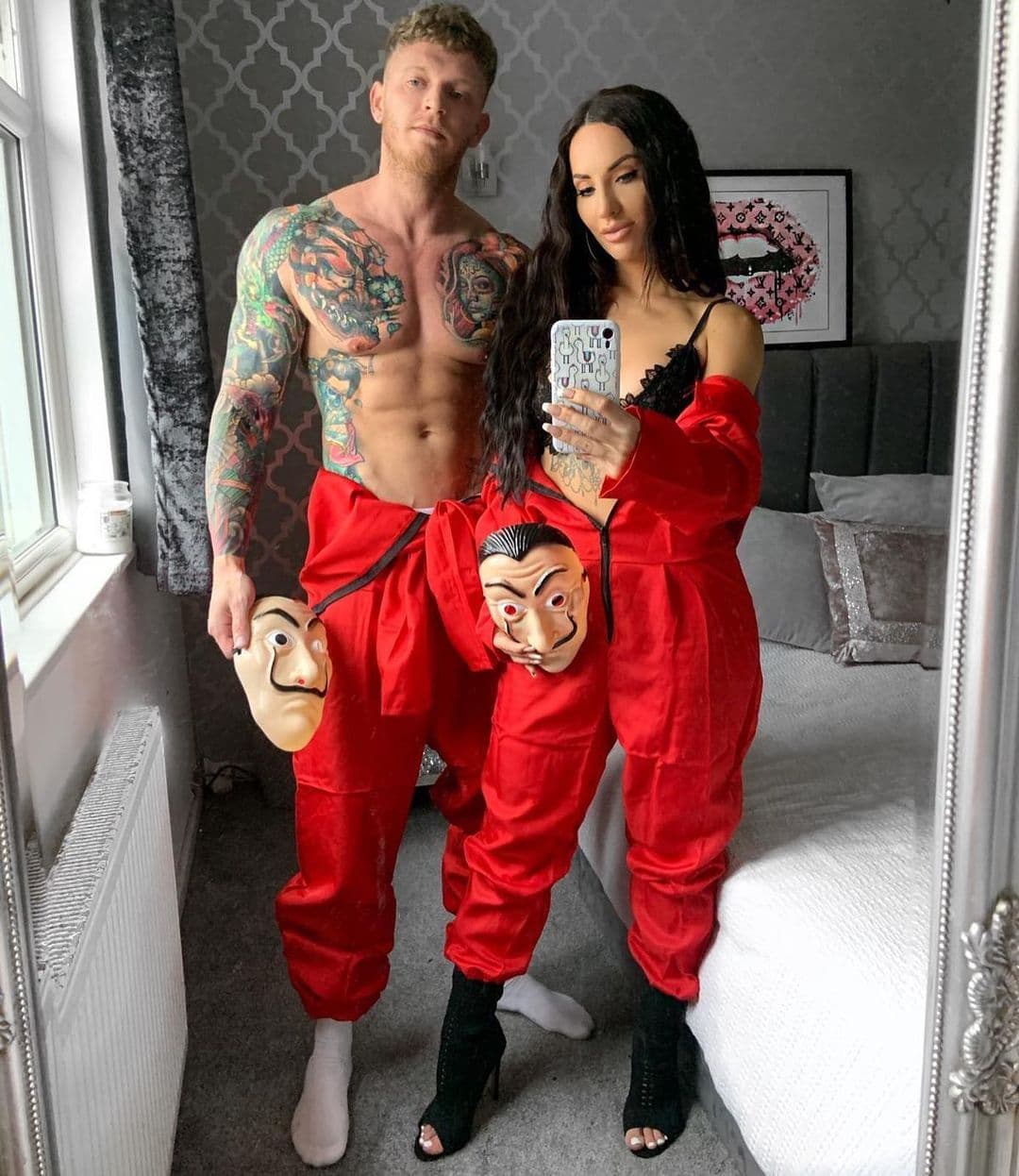 麥可和潔西夫妻倆月收入超過新台幣百萬元。（翻攝jessmikemillerxx IG）