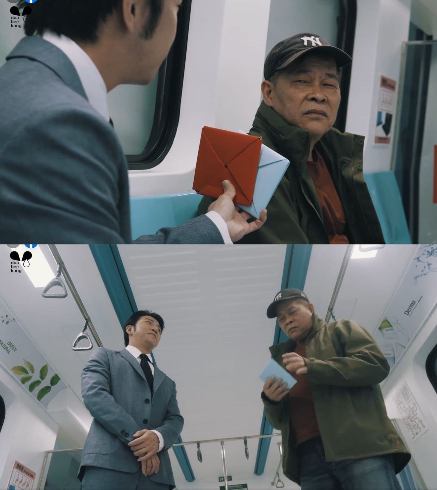 澎恰恰在臉書上傳模仿《魷魚遊戲》影片笑壞網友。（翻攝自YouTube 澎恰恰）