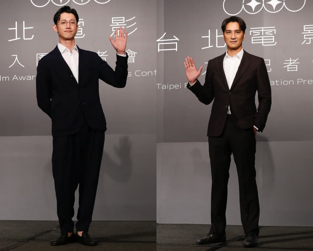 吳慷仁（左）、馬志翔一點都不緊張，只有開心的心情。