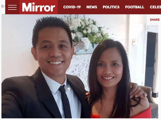 死者是一名護士，和丈夫杰拉德結婚15年，並育有3名女兒。(翻攝鏡報)