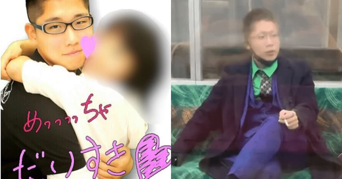 服部過去的形象與犯案當天截然不同。（翻攝自推特）