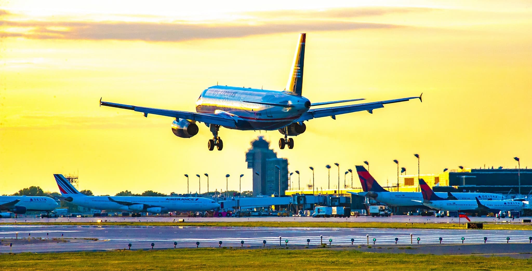 事發的聖保羅國際機場，位於美國明尼蘇達州。（翻攝MSP Airport Facebook）