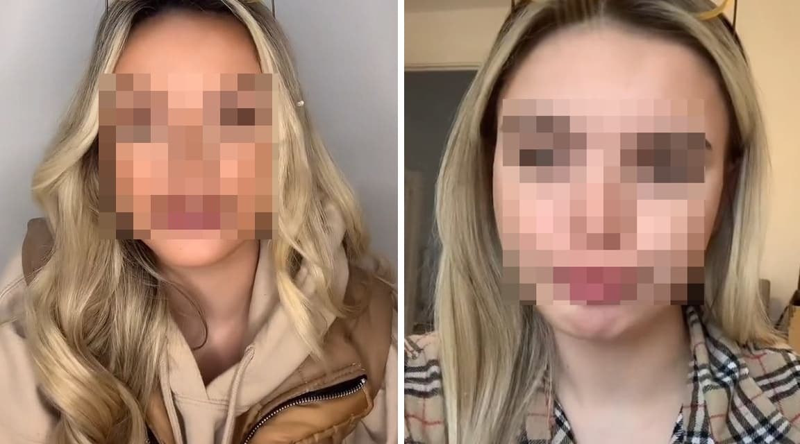 女子的遭遇讓網友們都十分震驚與同情。（翻攝TiKToK）