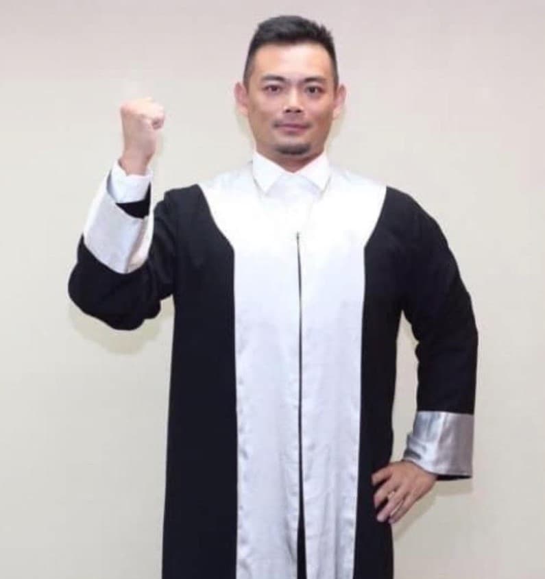 熊大律師曾參與八仙塵爆案、信義區夜店殺警案、立委暨中醫師貪污案、紅景天飲料詐欺案等案件。（熊大律師提供）