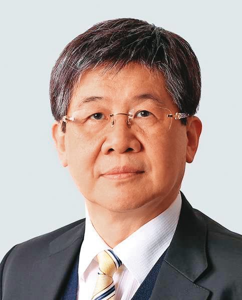 譚競正（圖）會計師事務所擔任清盤人後，立刻出招申請凍結台蘋帳戶。（翻攝滬港聯合控股有限公司 官網）