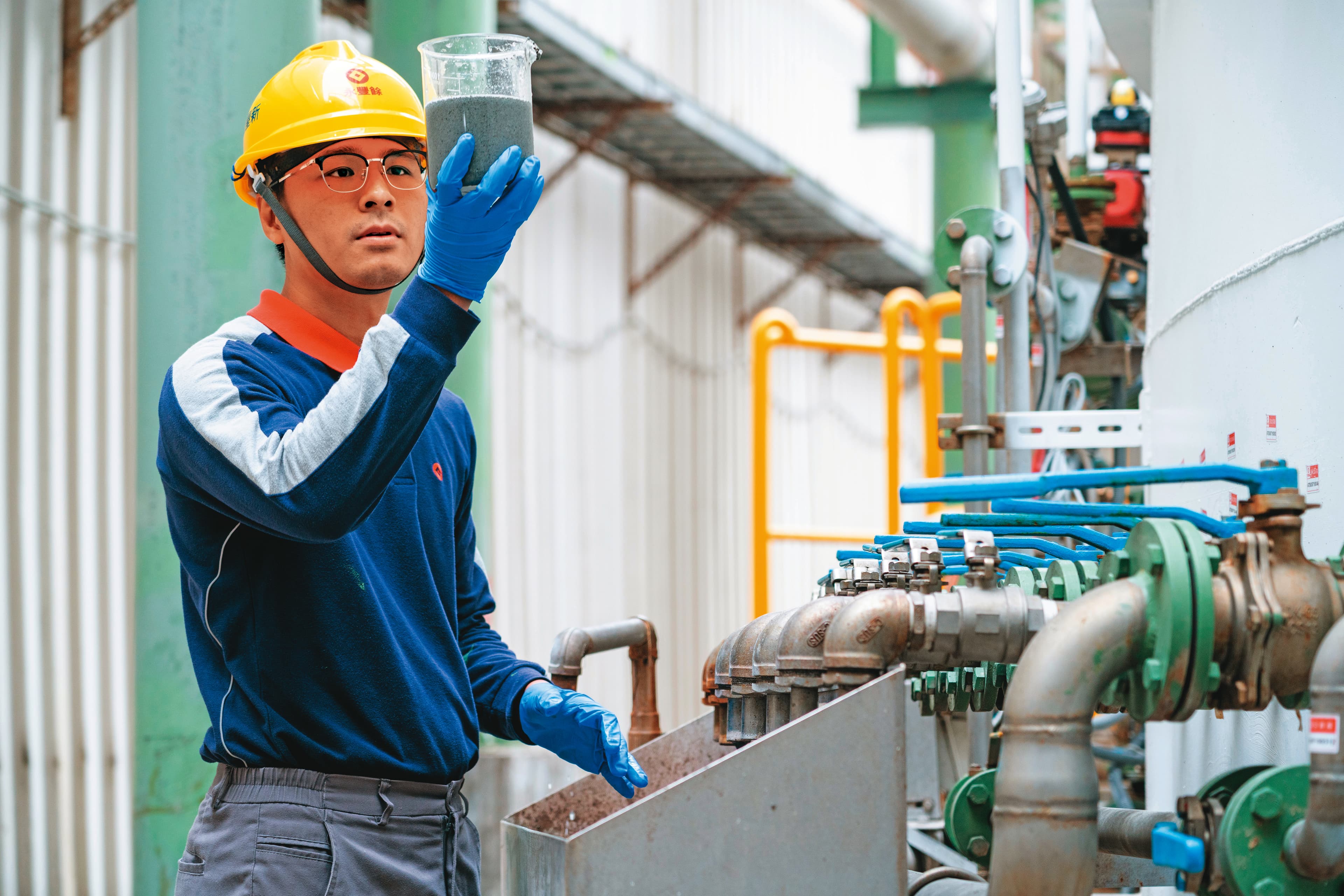 永豐餘透過厭氧菌技術，將廢水產生沼氣用來發電。（永豐餘提供）