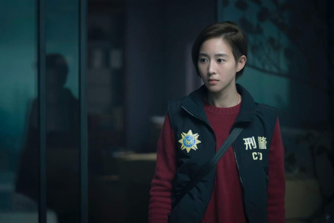 難得張鈞甯在《緝魂》剪短頭髮演刑警，不少人認為她演技往前進了一大步。（威視提供）