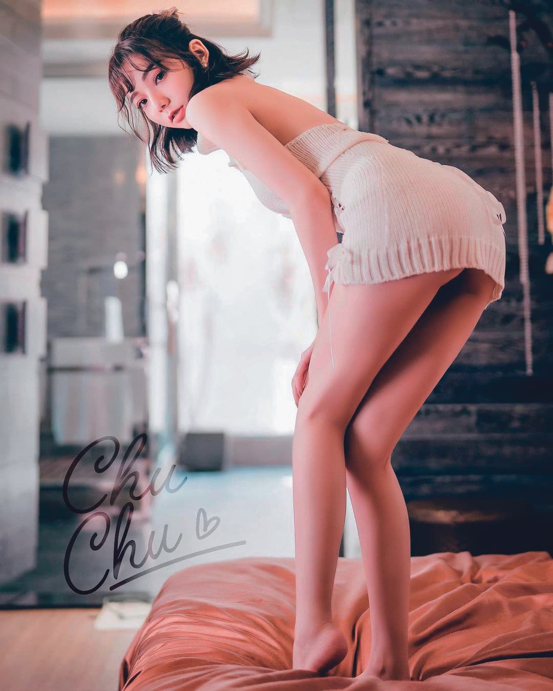 連續3年推出寫真書的啾啾，坦言希望拍下當下的自己，以紀念最美好的一刻。（翻攝自啾啾IG）