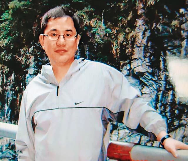 集團首腦林明樺準備偷渡出境時被捕，之後趁機服毒自盡。（翻攝畫面）