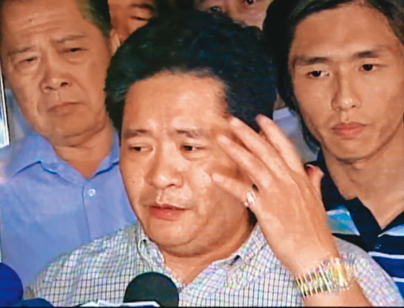 大甲鎮瀾宮副董事長鄭銘坤（圖）當年遭綁架，轟動全台。（東森新聞提供）