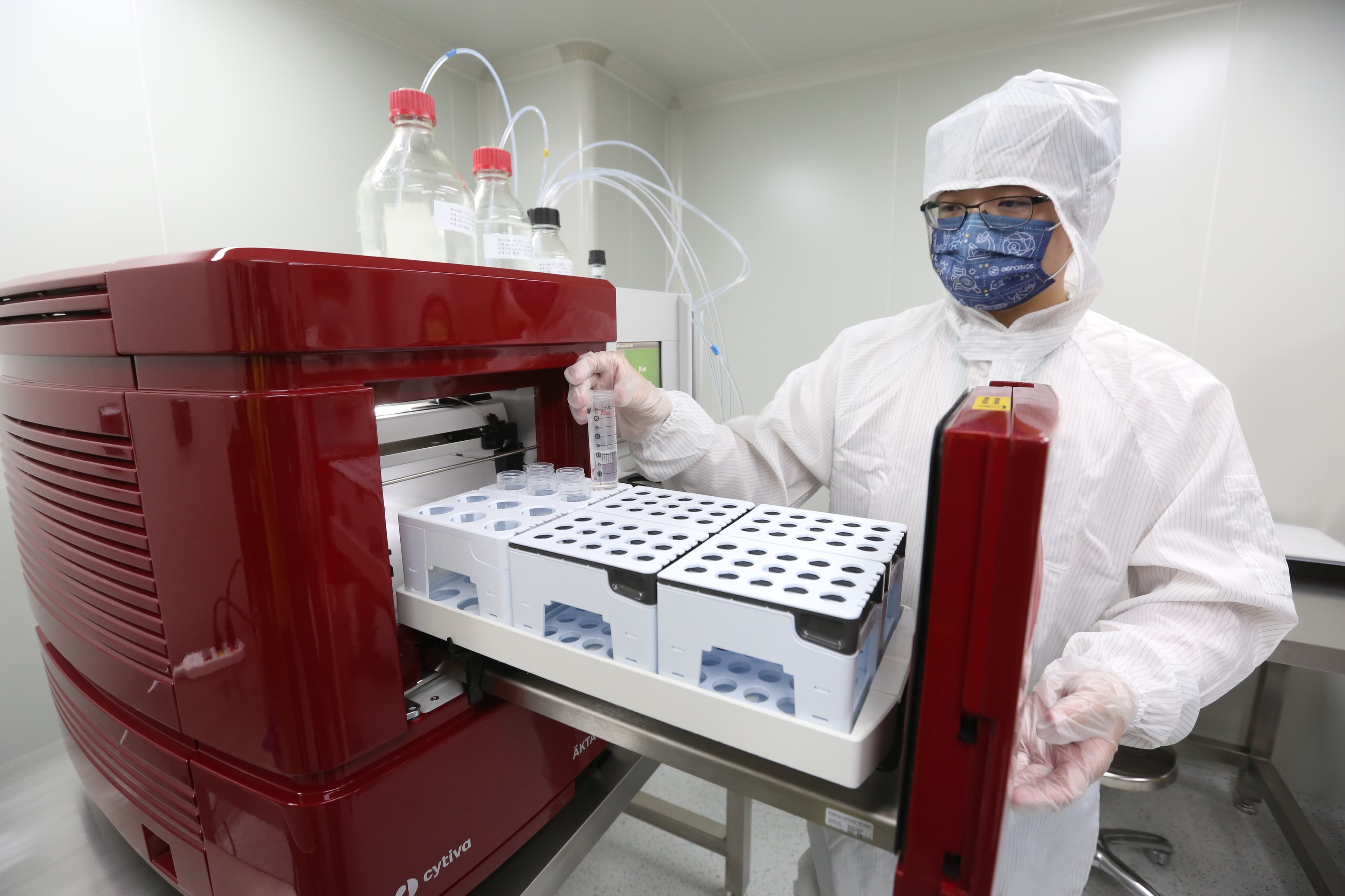 基米總經理江俊奇表示，佐劑可讓次單位疫苗、去活化疫苗在打入人體後有更好效果，而次蛋白質這類疫苗，一定要加入核酸佐劑。