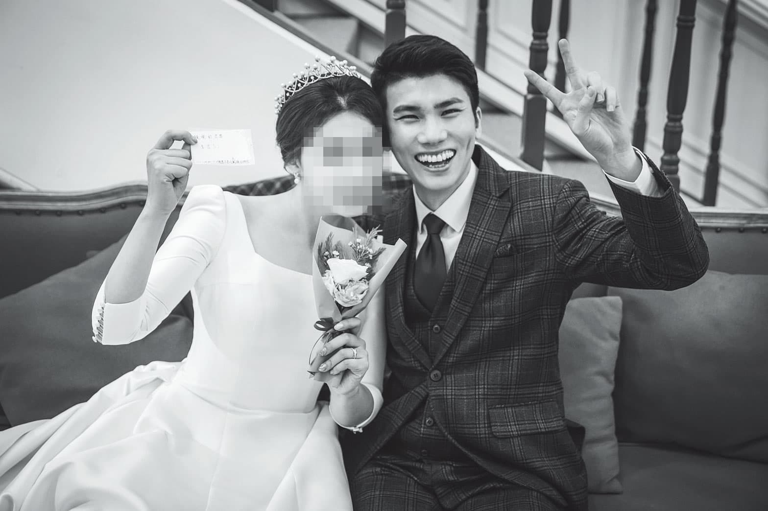 李立常與妻子交往1年多後結婚，如今甜蜜的畫面已成追憶。（讀者提供）