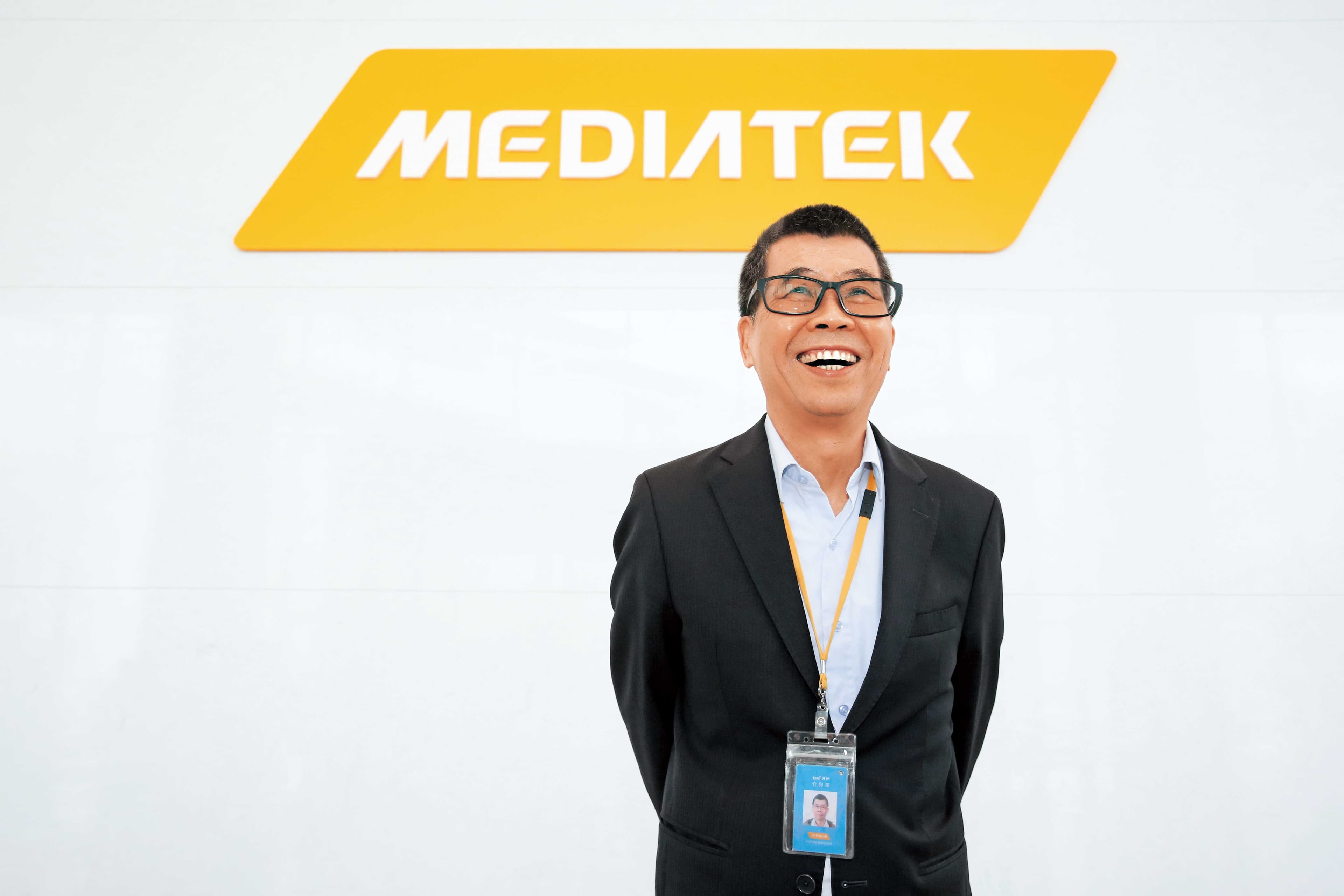聯發科瞄準邊緣AI重磅布局，認為這是半導體下一個十年重要的成長契機。圖為聯發科董事長蔡明介