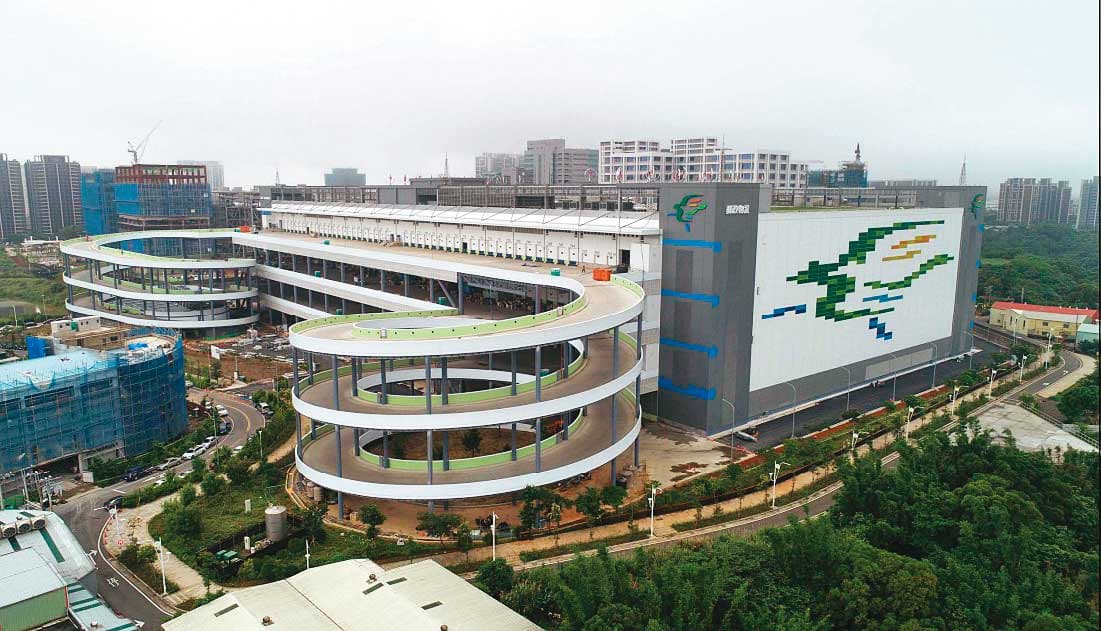 延宕1年的A7物流中心，預計10月成為網家的高度自動化倉儲。（中華郵政官網）