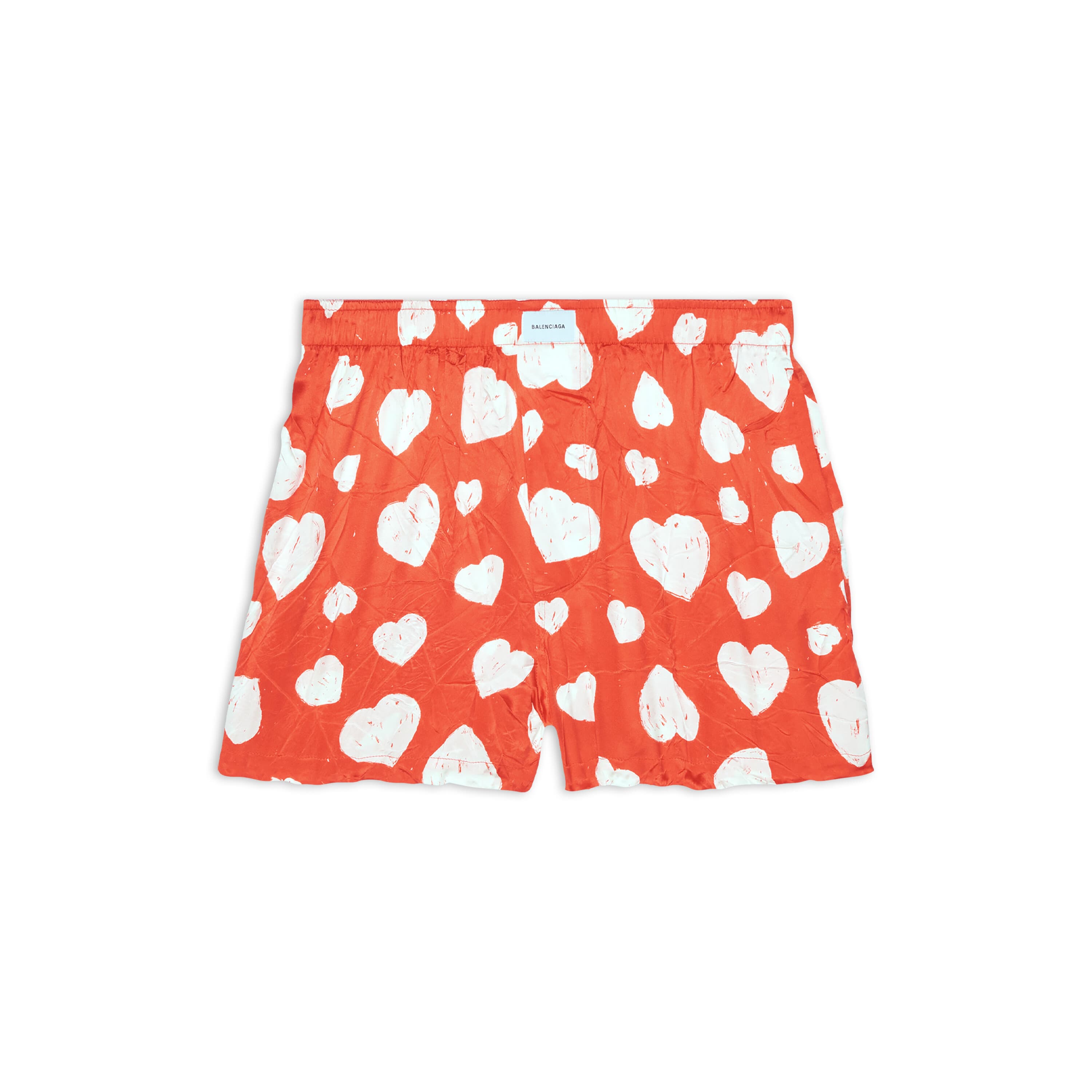 QIXI HEARTS PYJAMA 短褲 NT$28,000 BALENCIAGA。（BALENCIAGA提供）