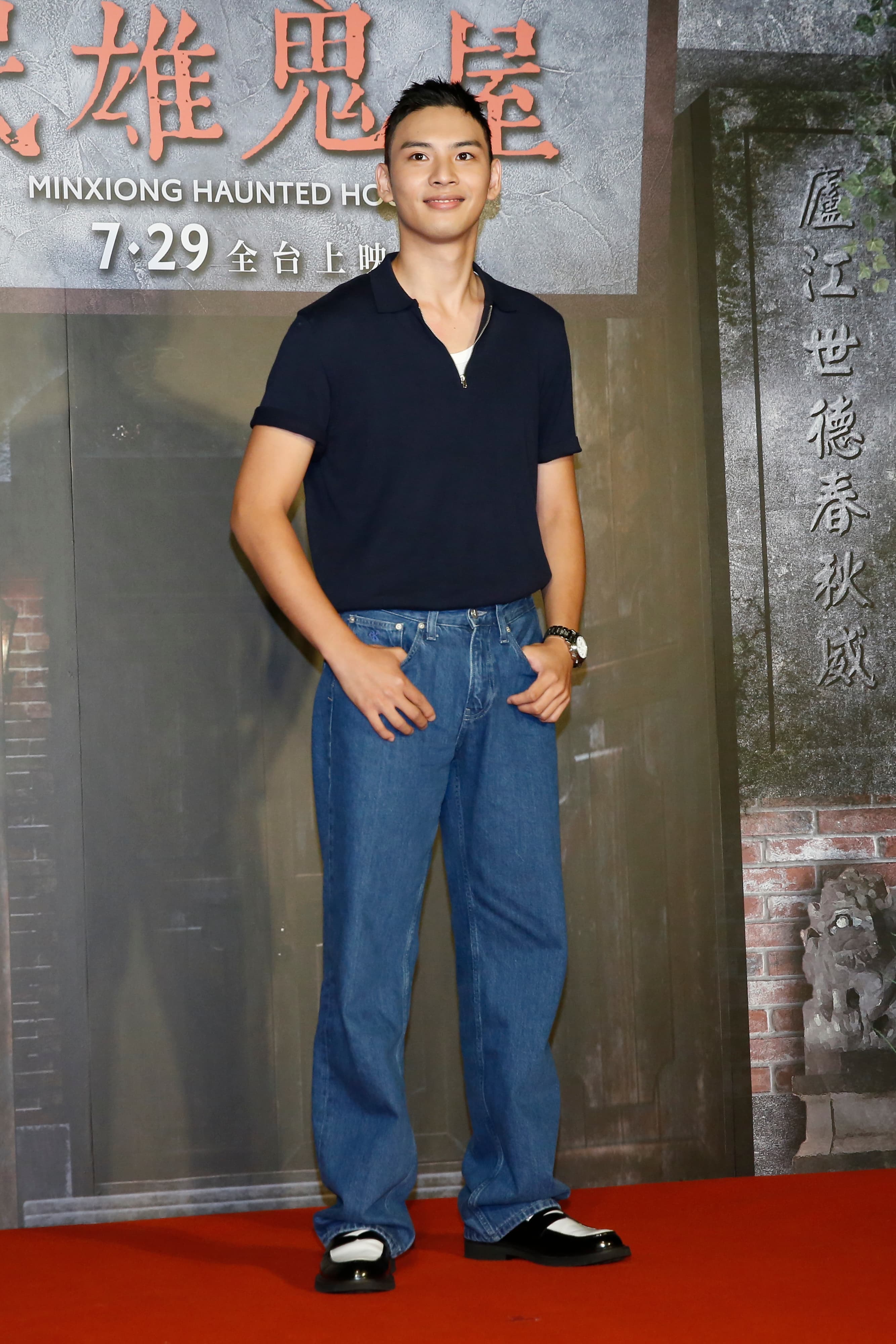 劉偉辰才剛退伍就馬上投入宣傳，他自認比較喜歡看詭譎情節的鬼片。