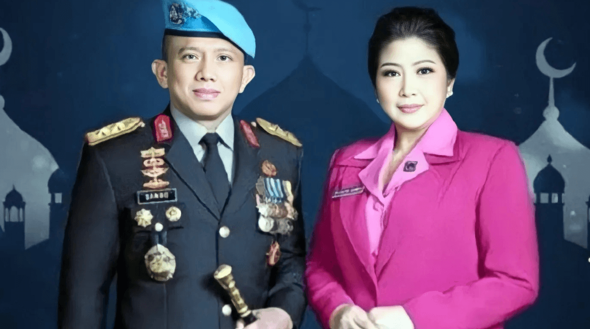 警長桑保與夫人合影。（翻自portalyogya.com）