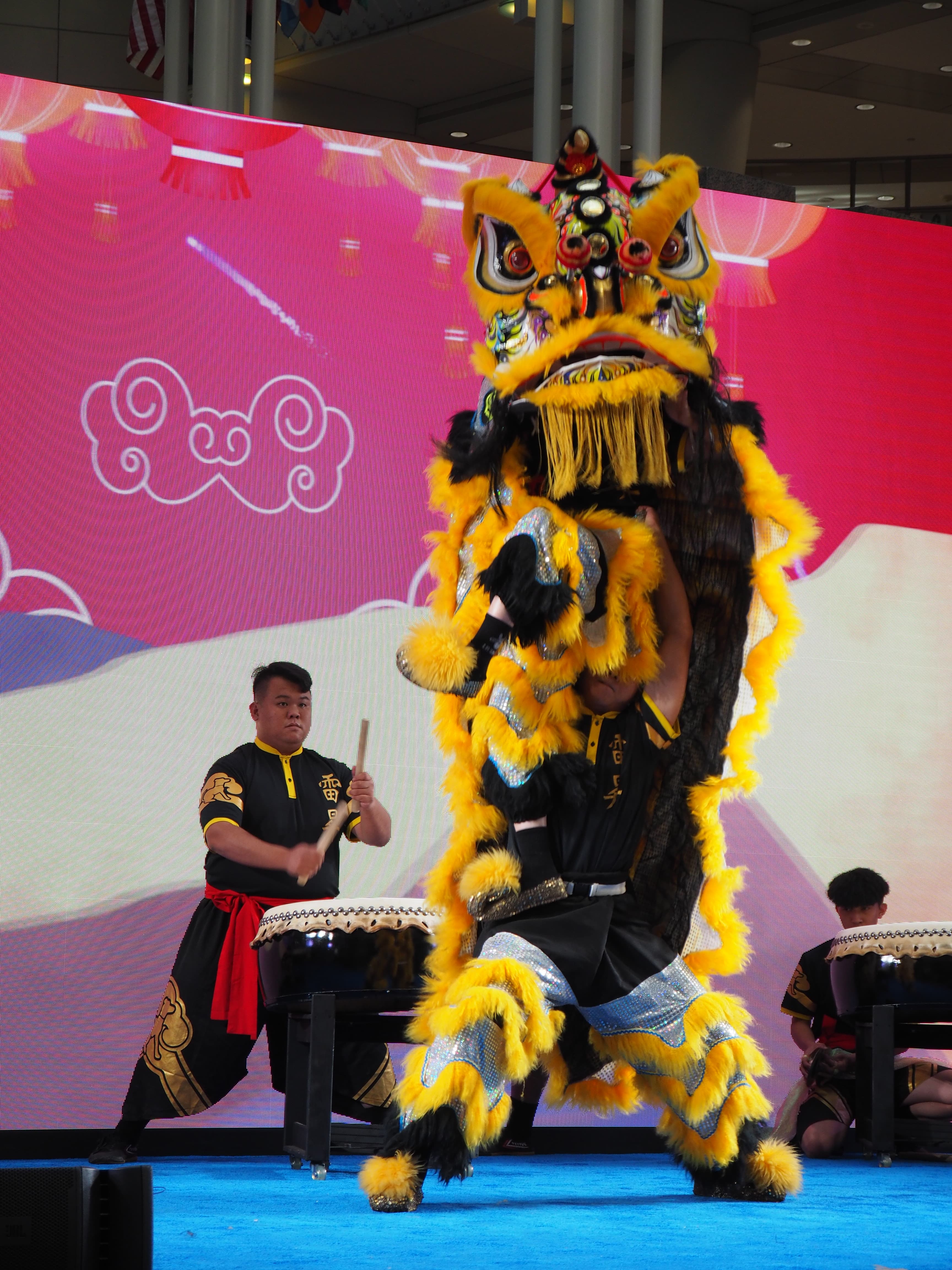 醒獅表演。（文化總會提供）