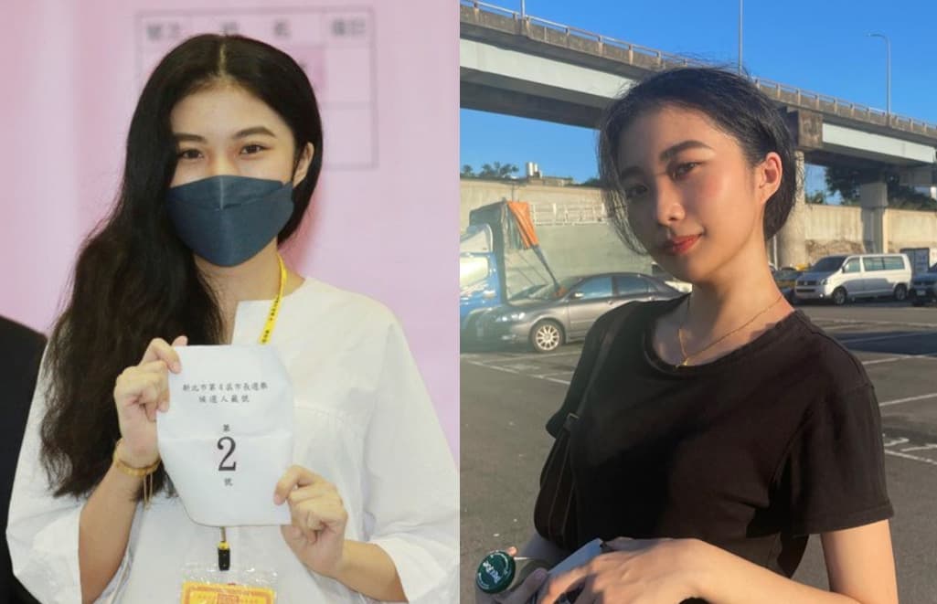 陳皓寧遭鄉民起底未戴口罩的美照。（翻攝PTT、翻攝陳皓寧臉書）