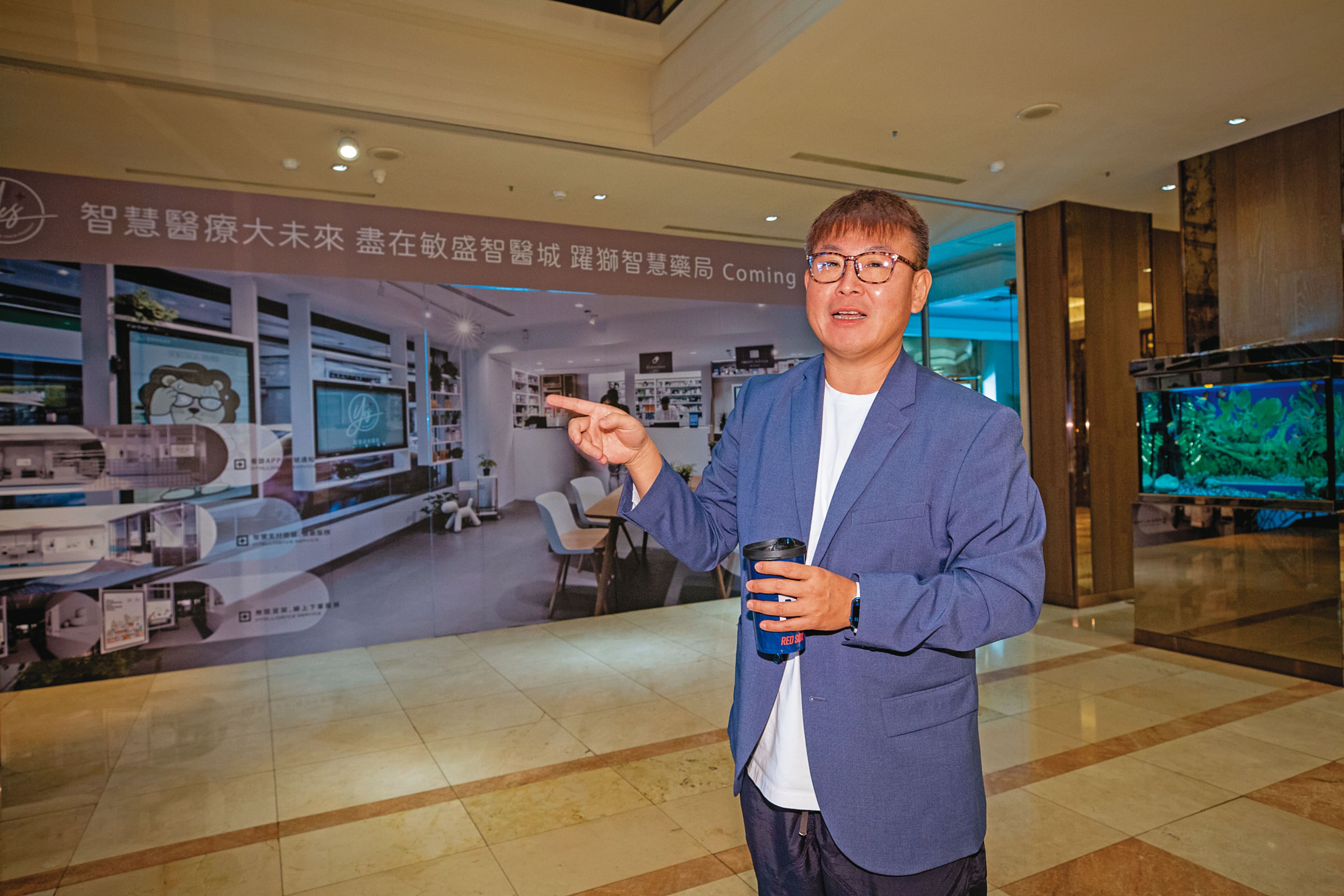 盛弘執行長楊弘仁認為，透過資訊科技讓整個醫療過程更便利，才是智慧醫院的核心重點。