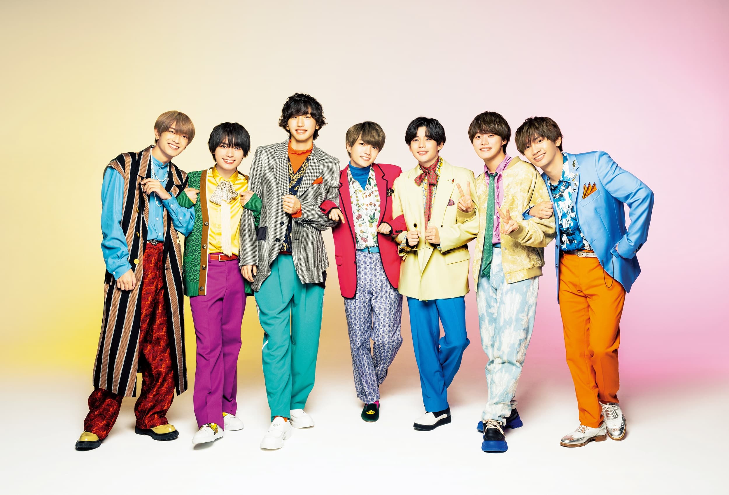 浪花男子發行新單曲《歡樂驚喜》，還將首登「NHK紅白歌合戰」。（avex TAIWAN提供）
