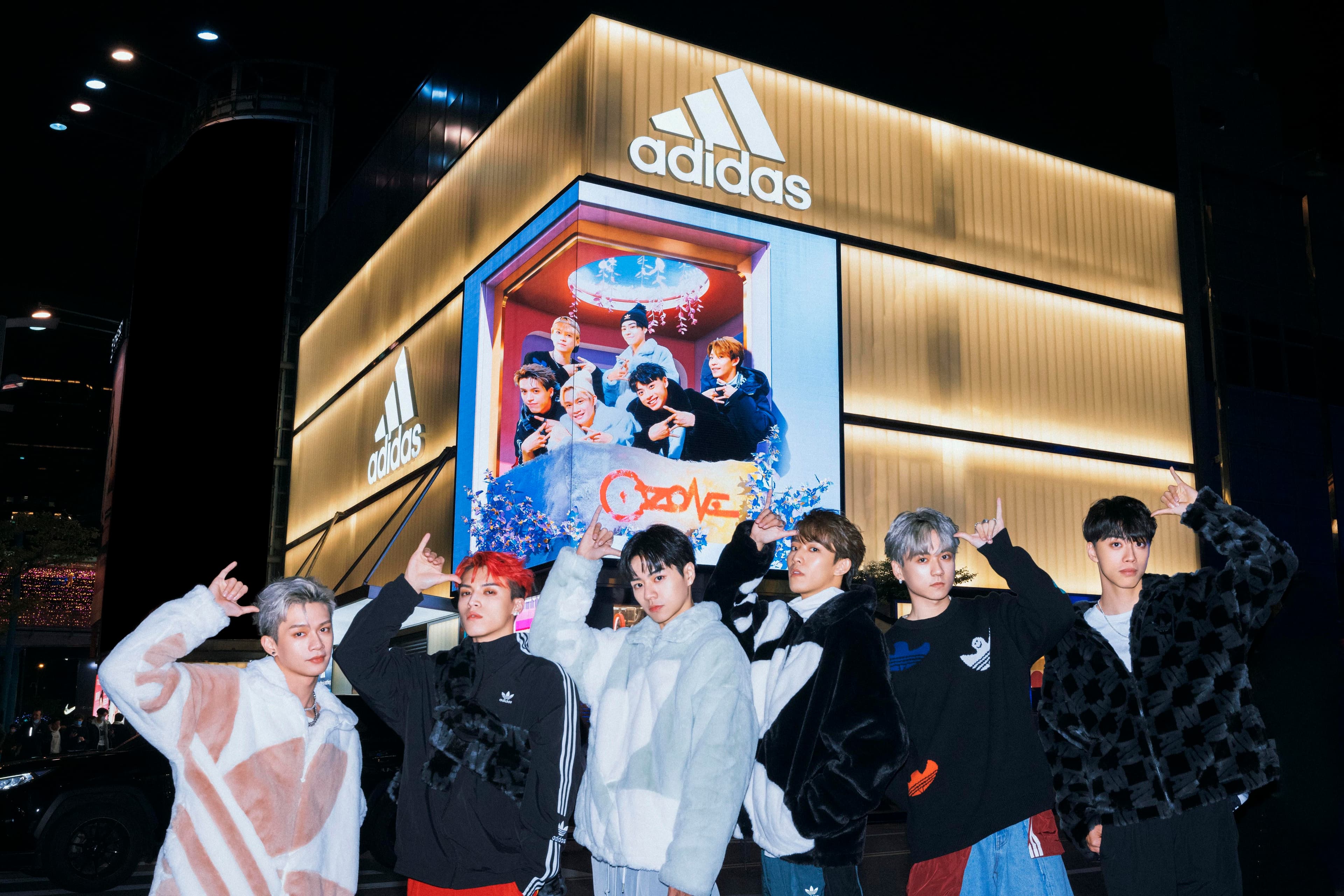Ozone出道以來深受品牌青睞，並成為 adidas Originals 潮流大使。（索尼音樂提供）