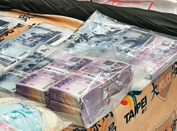 警方逮捕涂明朗時，僅搜出245萬元贓款。（資料照片）