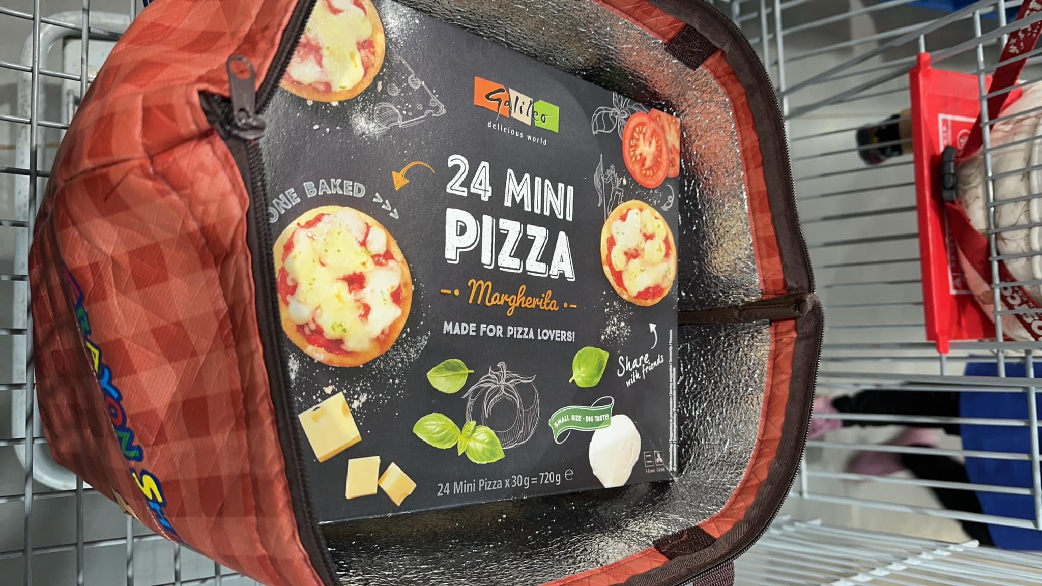網友認為「瑪格麗特迷你Pizza」份量精巧，適合讓小孩子當早餐或點心。（翻攝臉書社團「Costco好市多商品經驗老實說」）