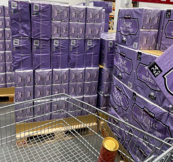 科克蘭衛生紙快閃特價3天，現省30元。（翻攝《COSTCO 好市多 商品消費心得分享區》）