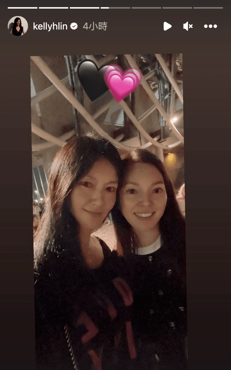 曾馨瑩與好姐妹林熙蕾一同朝聖BLAKPINK演唱會。（翻攝林熙蕾IG）