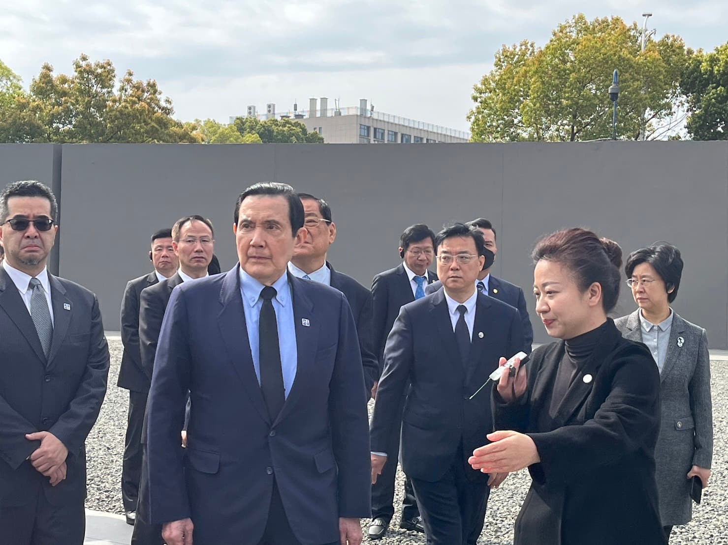 馬英九本趟中國行，28日起來到南京。（馬辦提供）