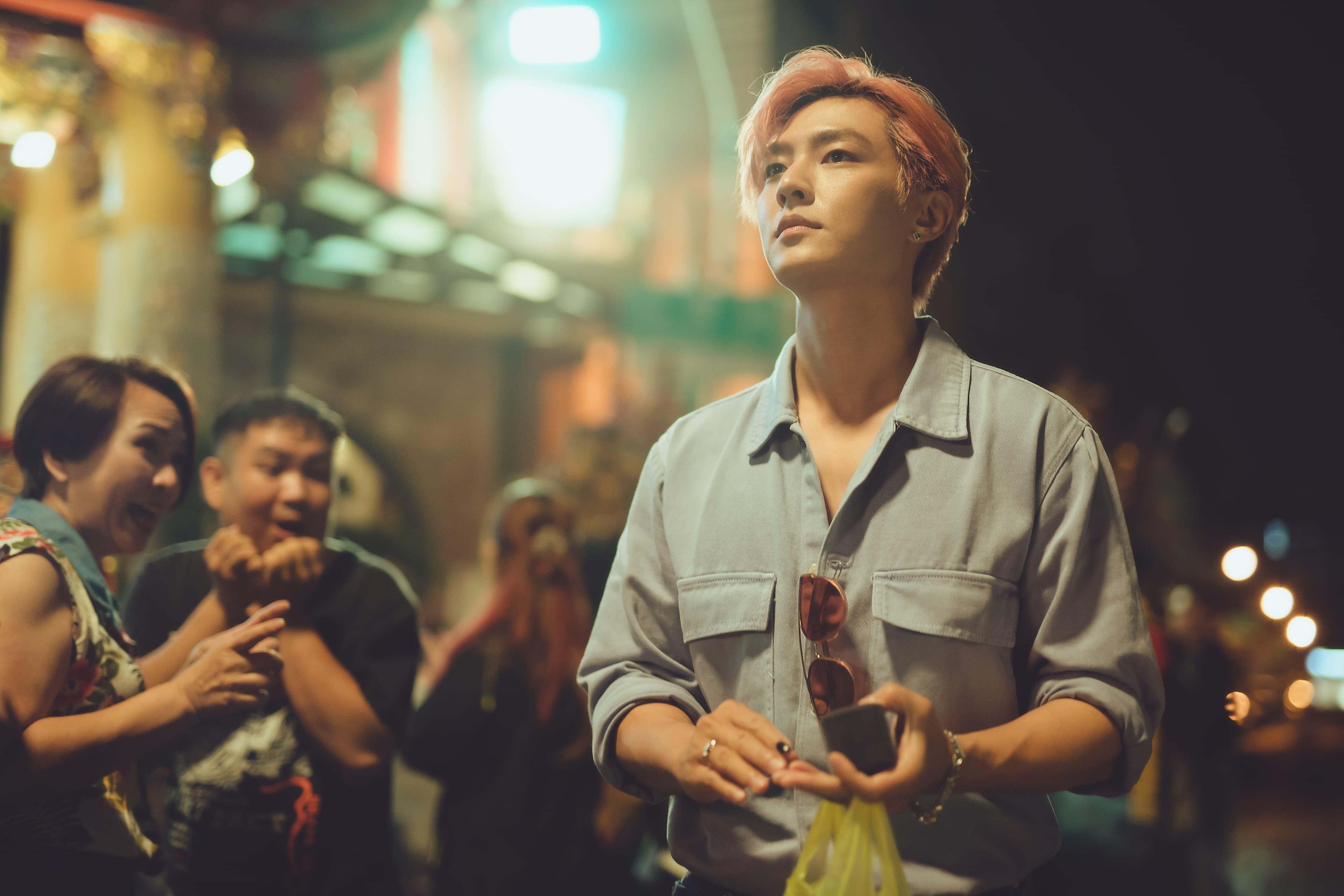 在《我的婆婆怎麼把OO搞丟了》演出大明星，炎亞綸對這個角色的心境很有感觸。（威視提供）