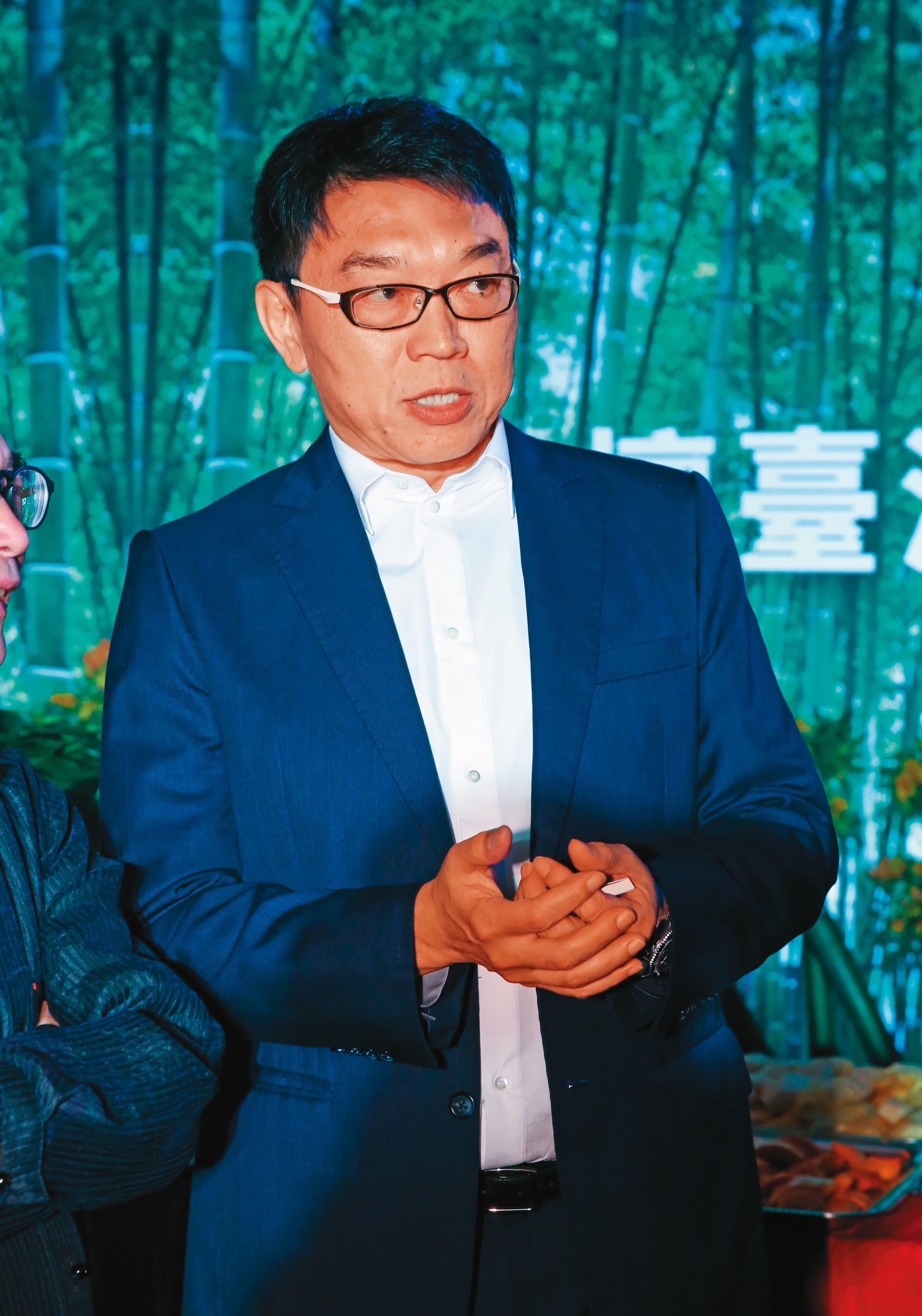 林錦昌（圖）是民進黨資深文膽，曾協助扁、英2人競選的文稿與發言。