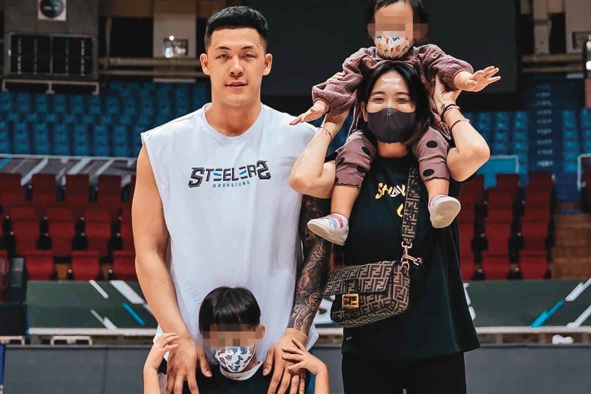 有「台版LBJ」的周儀翔跟老婆曾是球壇令人稱羨的一對，去年他從中國大陸CBA返台，表示說能兼顧家庭是願意回來主因。（翻攝自周儀翔臉書）