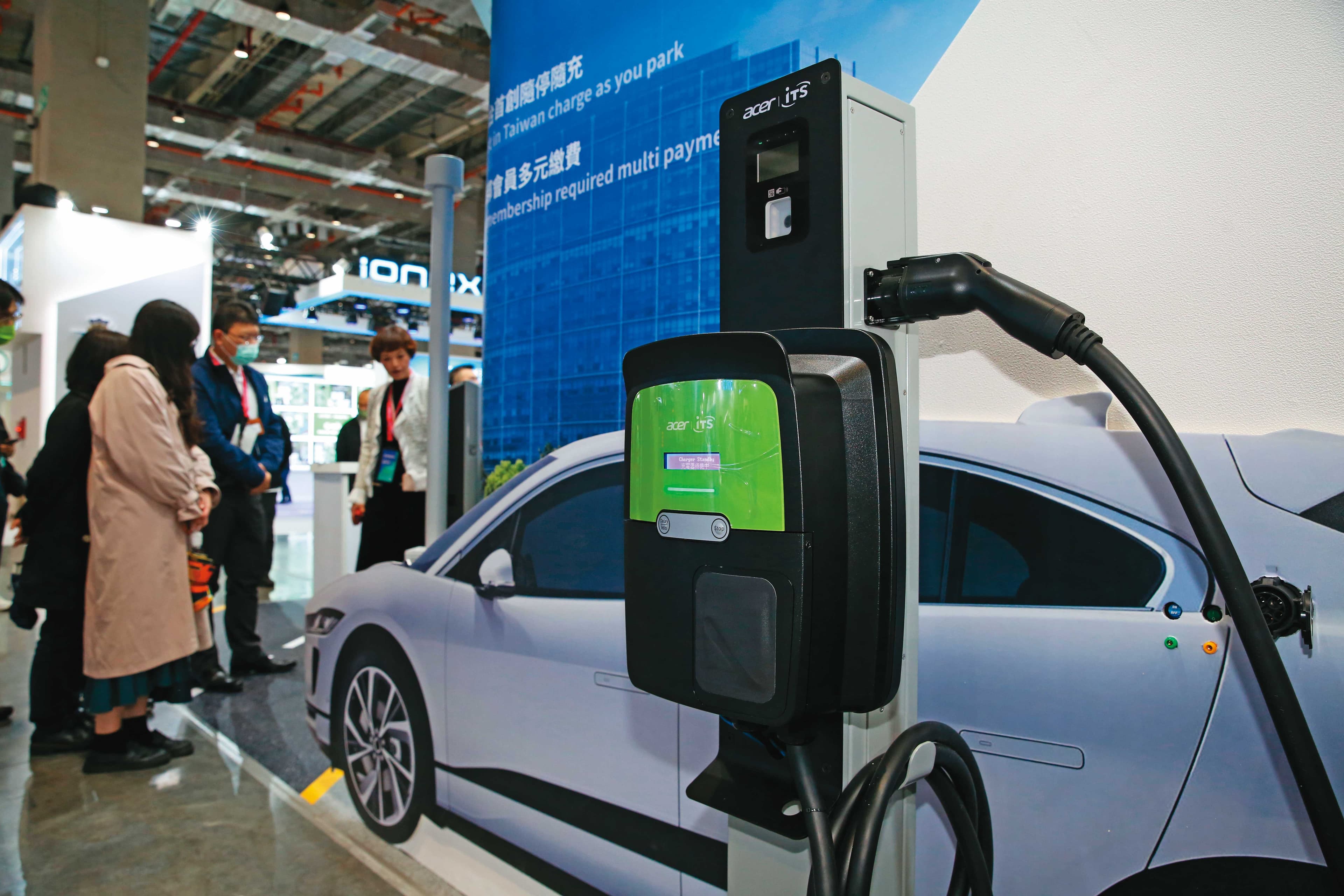 陳俊聖帶領宏碁大轉型，也布局電動車產業中的充電樁。