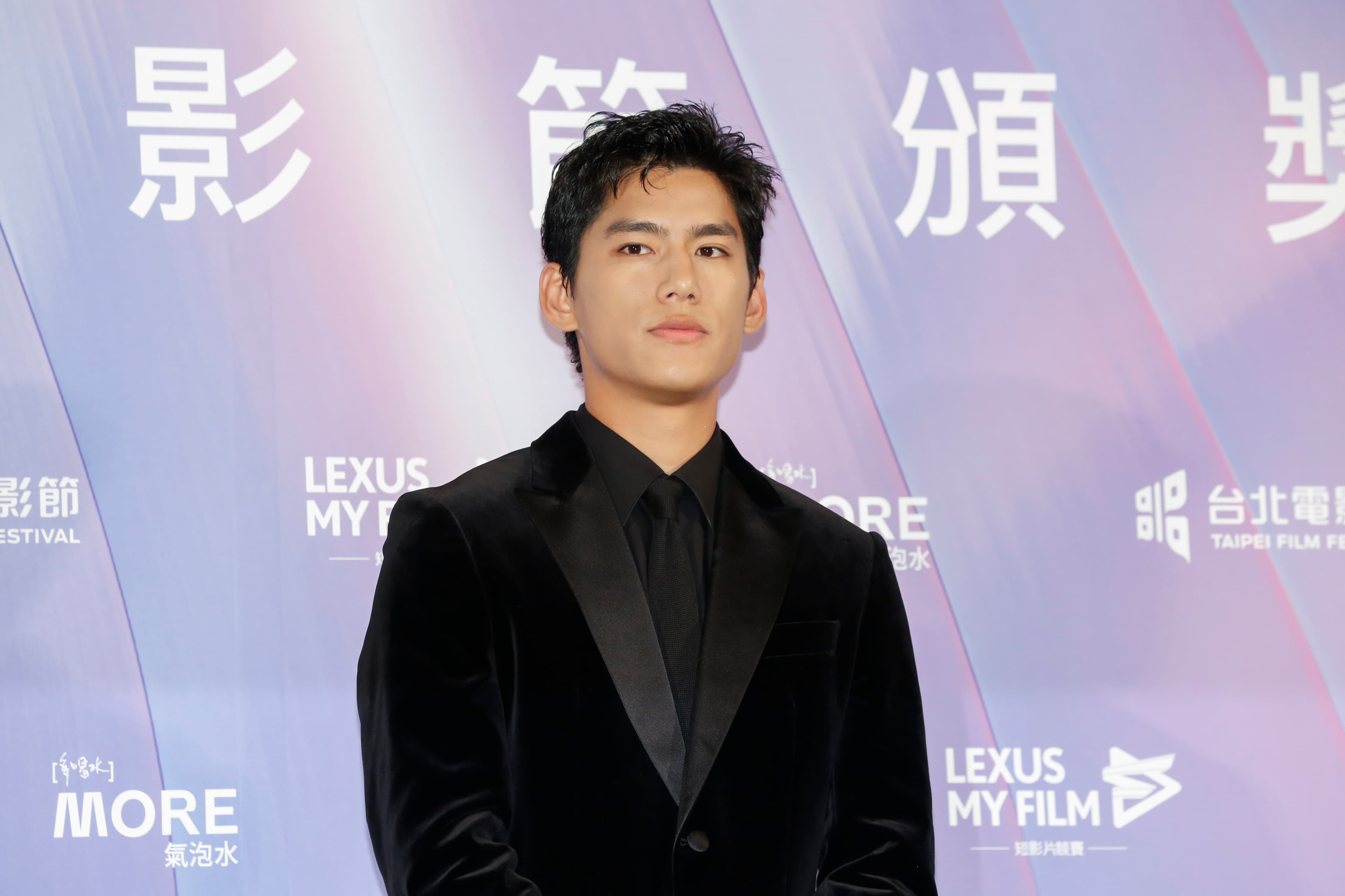 朱軒洋去年獲金馬男配角，今年入圍北影男配，他說兩者的不同在於「地方不同」。