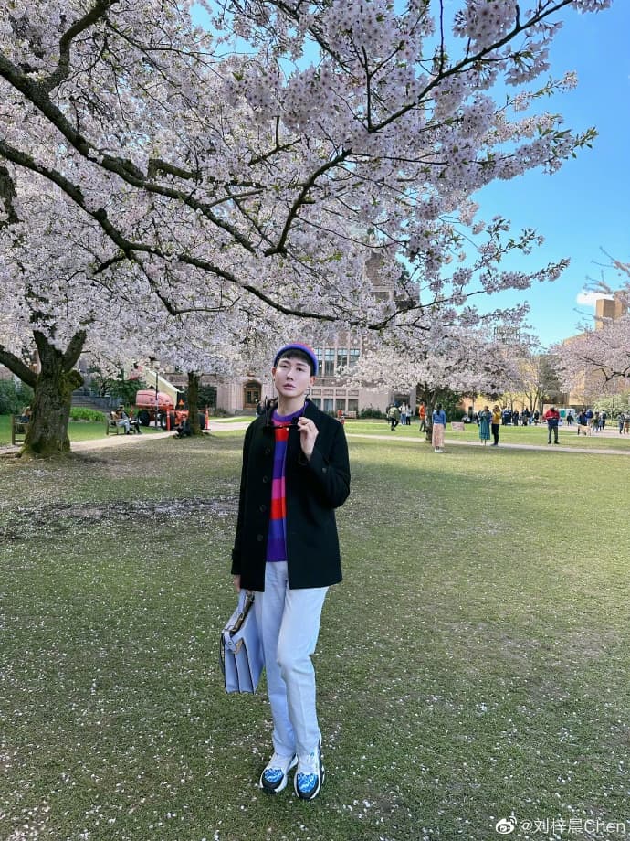 劉梓晨透露自己反覆確診新冠，身體狀況並不佳。（翻攝微博）