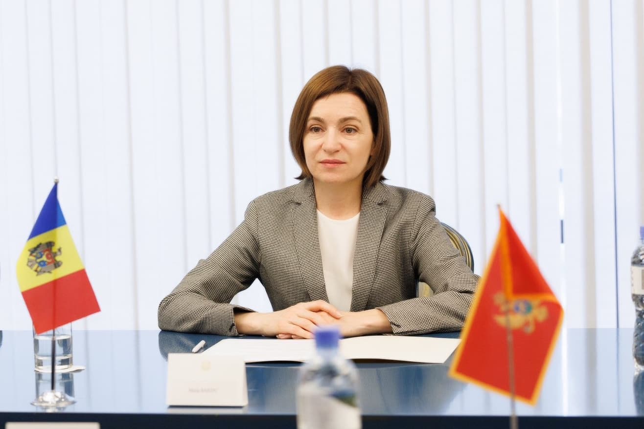 摩爾多瓦總統桑杜曾出聲聲援烏克蘭，也指責俄羅斯試圖推翻她的政權。（翻攝自@sandumaiamd Twitter）