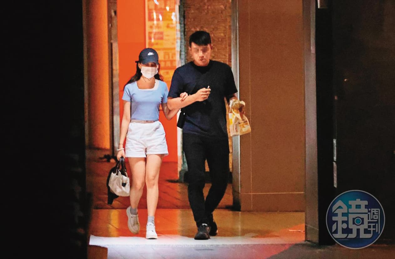 陳紫渝被本刊直擊和警察男友約會。（資料照）