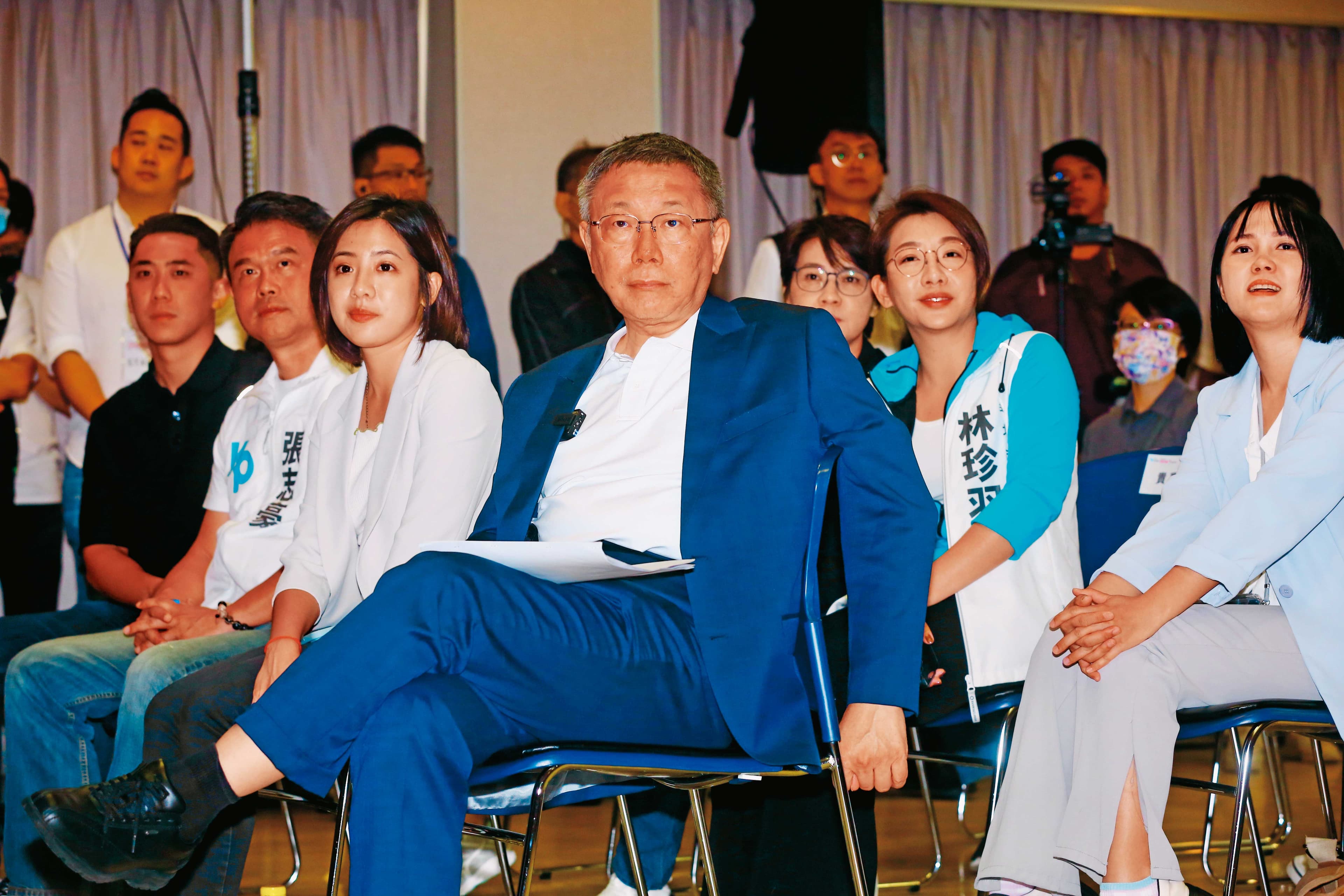 面對郭台銘再次隔空喊話要整合，民眾黨回應展現自信，強調該黨總統參選人柯文哲（圖）是目前在野黨中最具實力者。