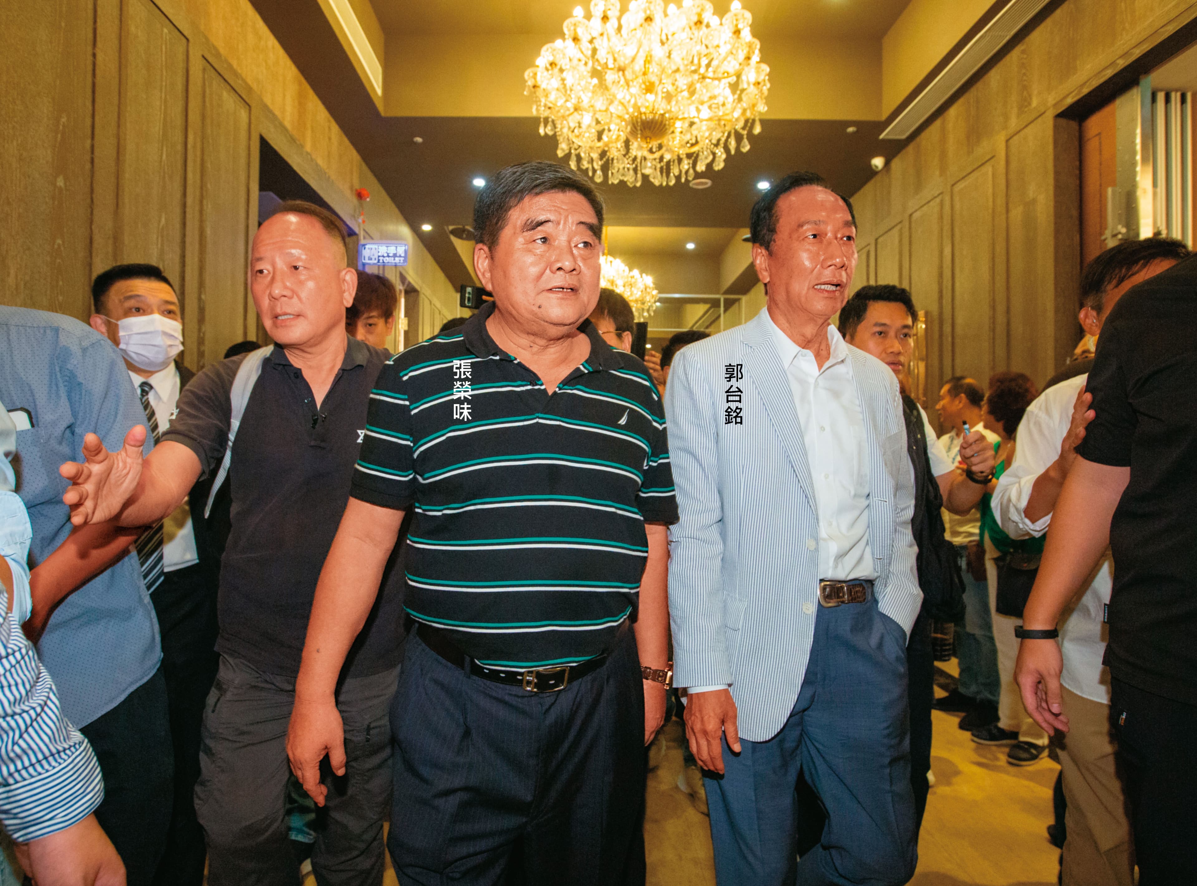 國民黨深知雲林張家是挺郭派的主力，黨高層在8月底、9月初時，嘗試用列入不分區立委安全名單，來說服張家「消極」挺郭。