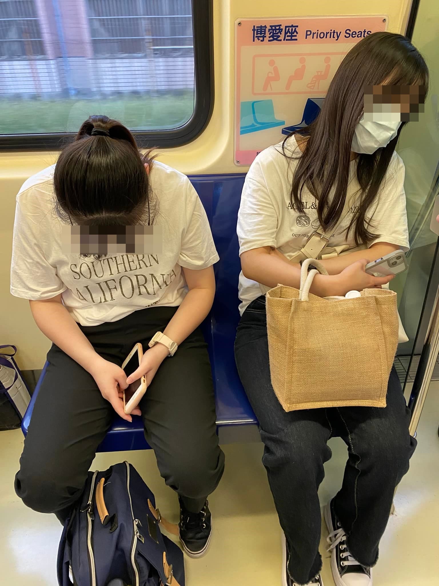 李昂今天發文解釋為何發文，是因為拒絕讓座的女學生對她多次翻白眼。（翻攝自李昂臉書）