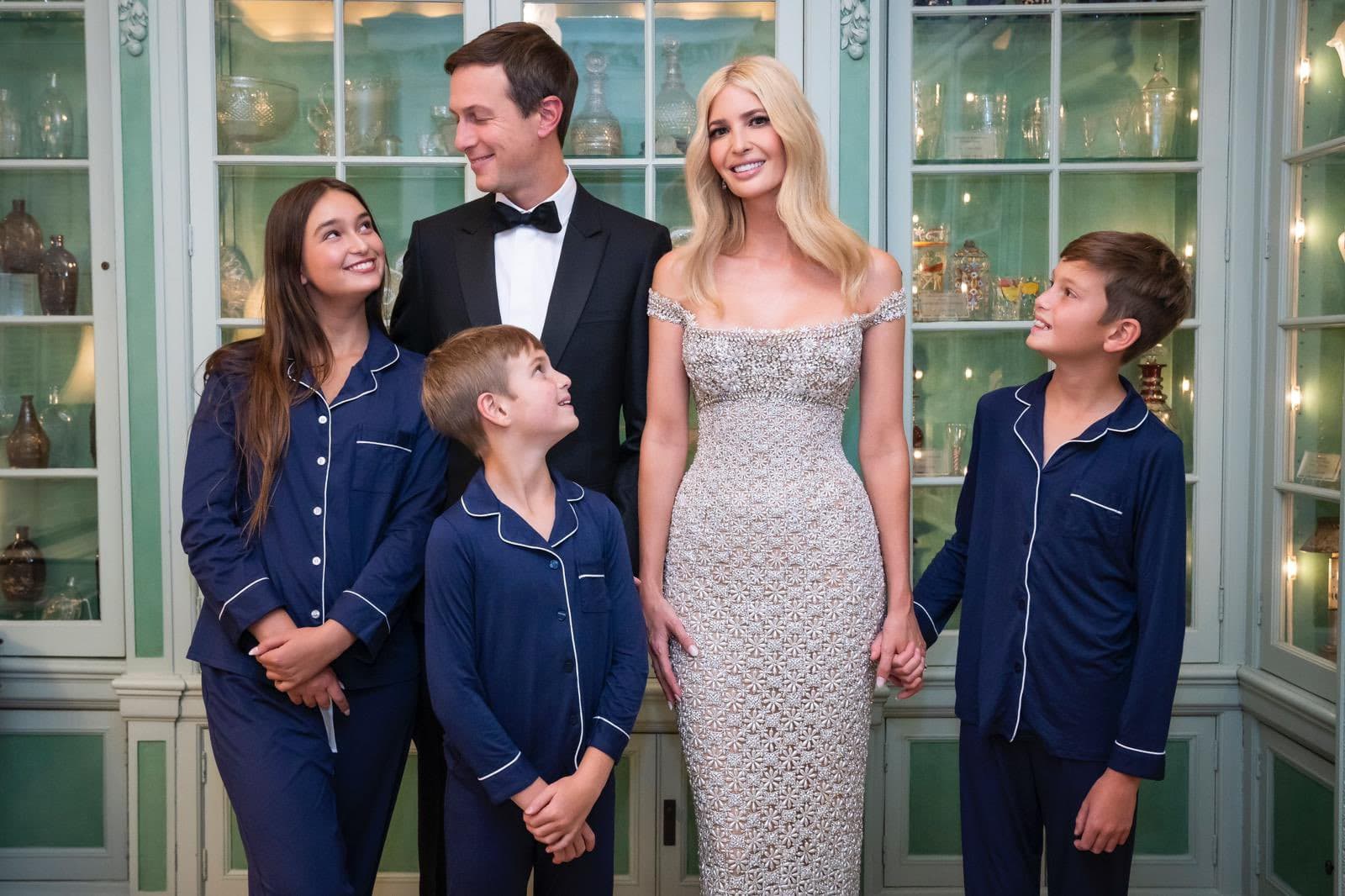 伊凡卡與丈夫庫許納如膠似漆。（翻攝IvankaTrump IG）