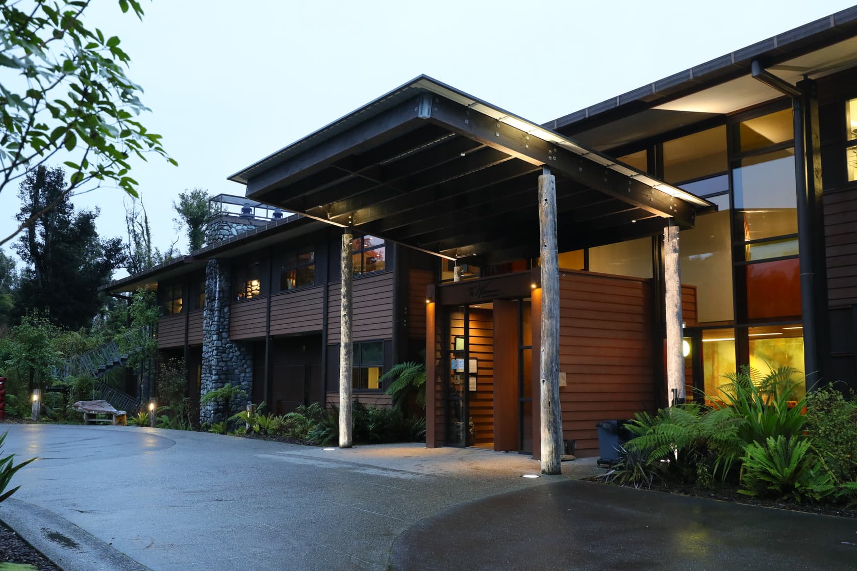 「特瓦諾伊森林酒店」被認為是紐西蘭南島西海岸最高級酒店。