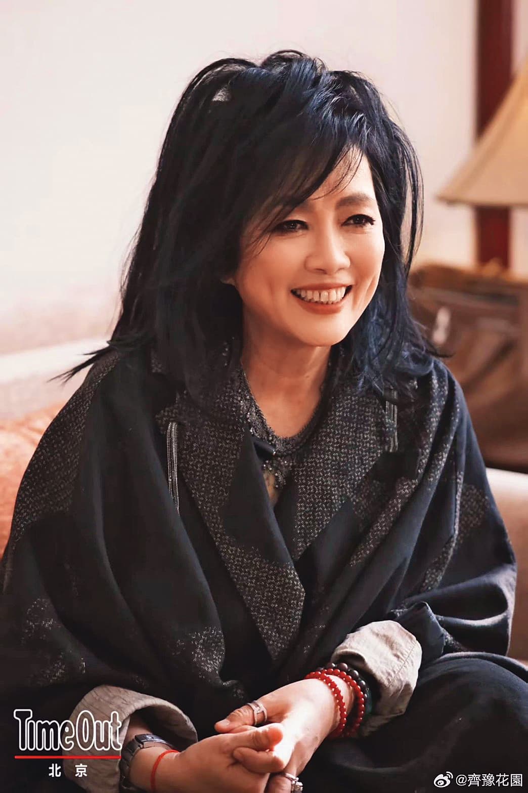 齊豫穿透力的嗓音演唱佛曲十分療癒。（翻攝自齊豫微博）