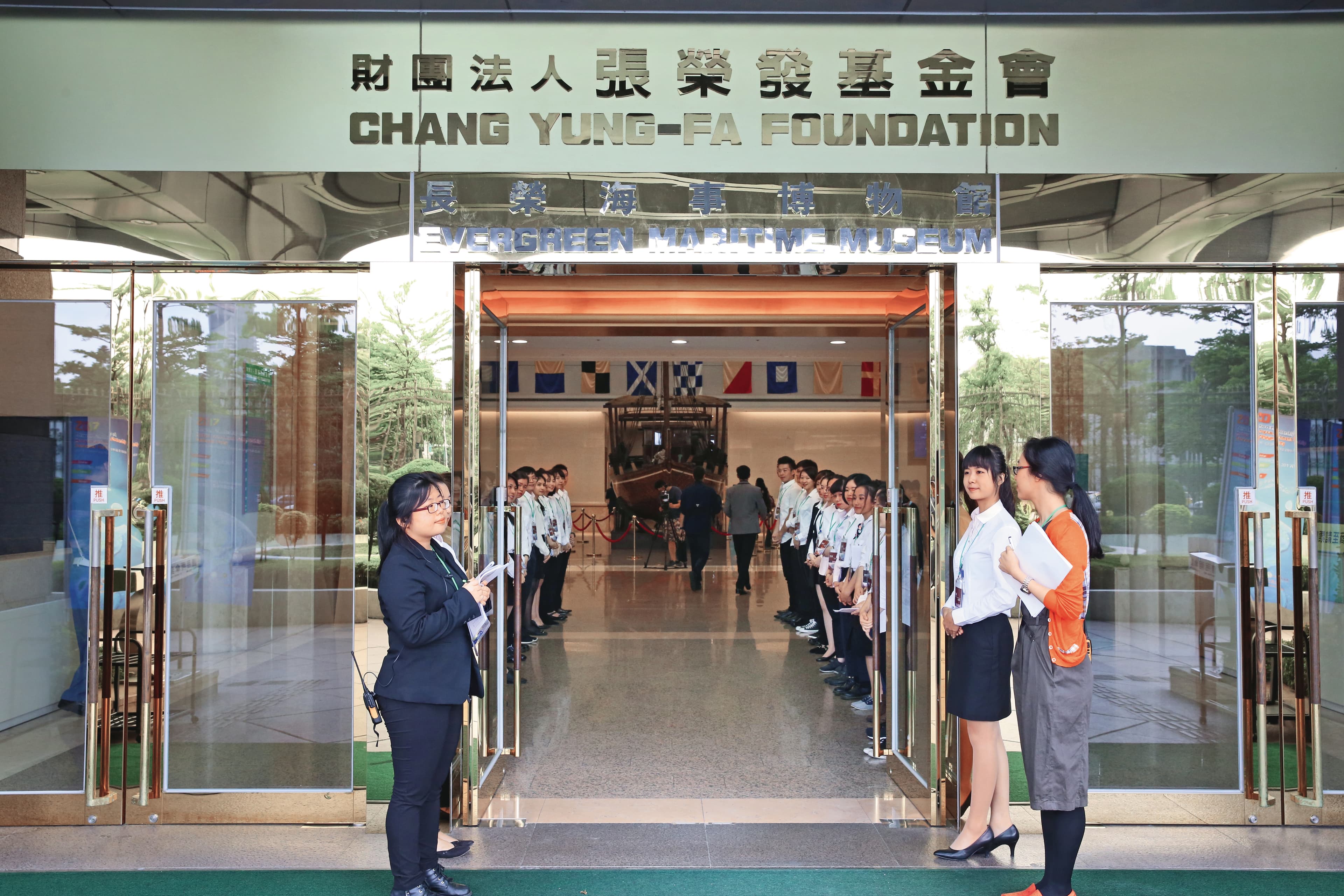 張榮發基金會（圖）認為，基金會創辦人張榮發生前多次受訪及向員工表示要捐全部財產給基金會做公益，提告要求履行。