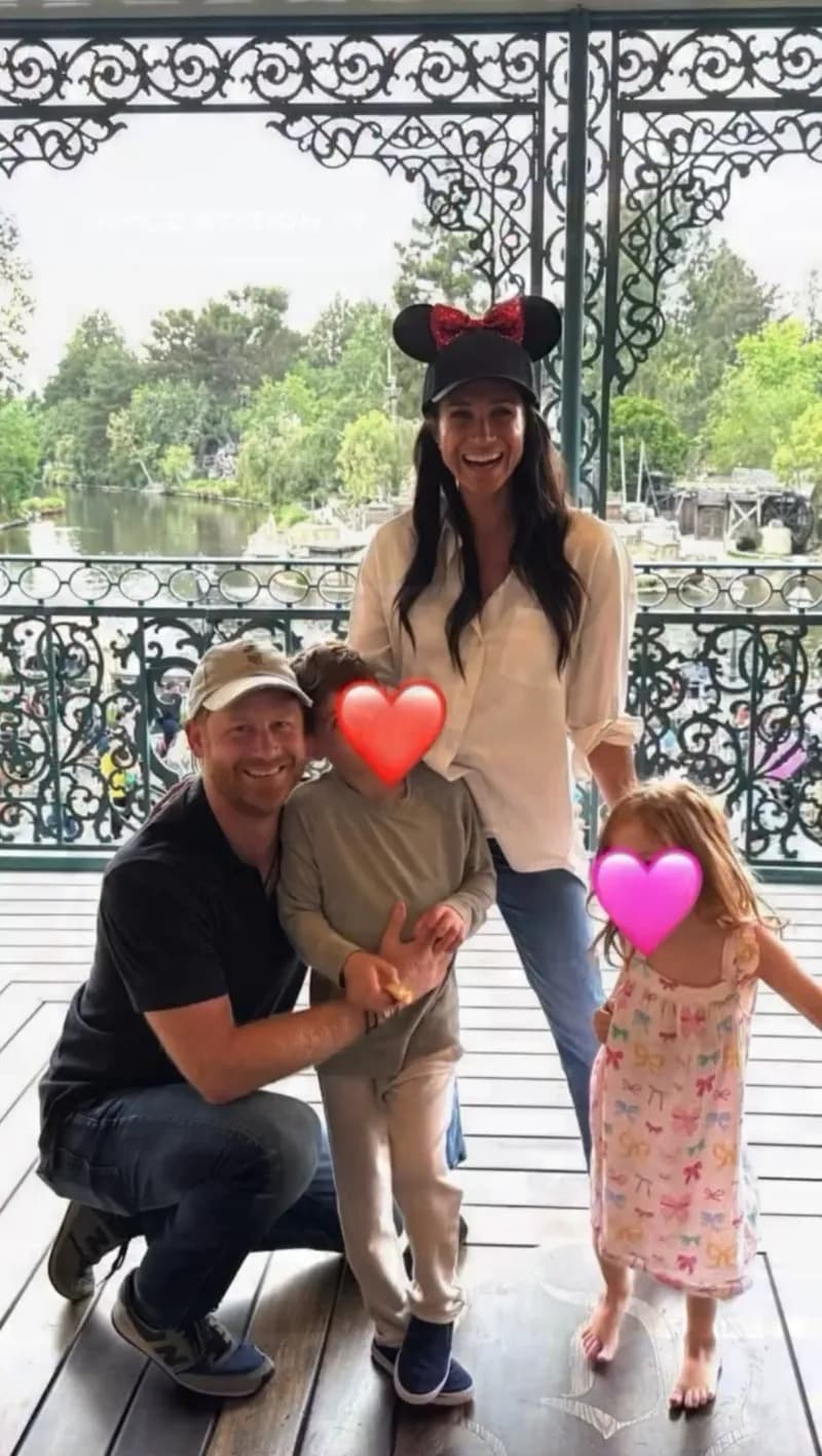 哈利和梅根一家四口住在美國加州。（翻攝meghan IG）